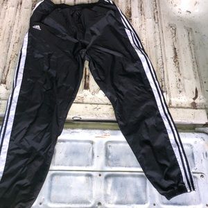 2001 Vintage Adidas Track Pants Lined Sz XXL